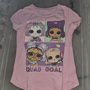 L.O.L. Surprise! Quad Goal Kids T-Shirt - Pink